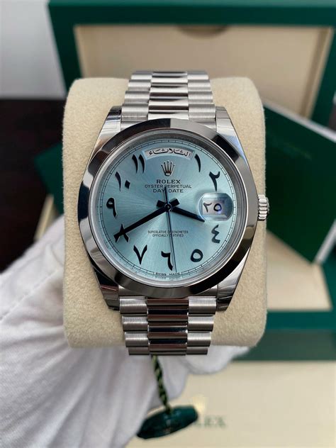 rolex arabic dial|rolex day date 228206.